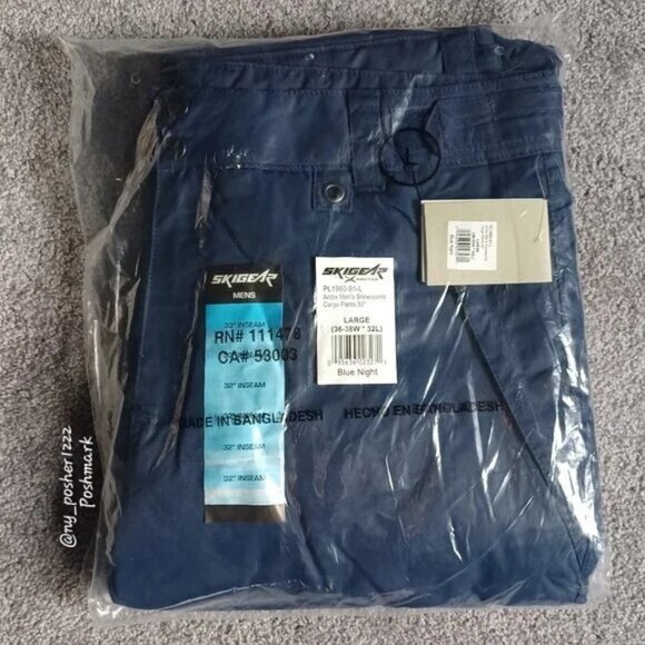 ARCTIX Men's Insulated Snowsports Cargo Pants L Blue - Picture 6 of 9